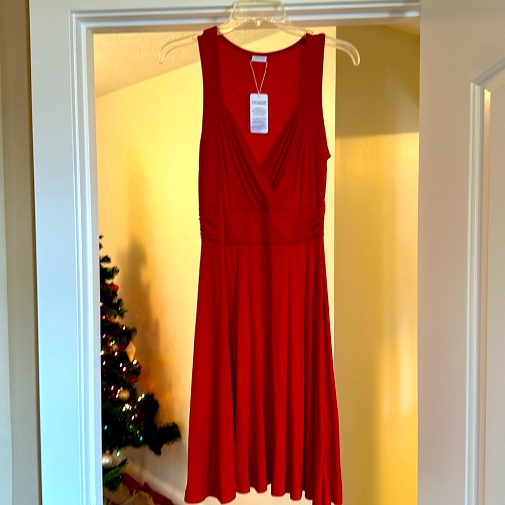 Red dress from Lascana